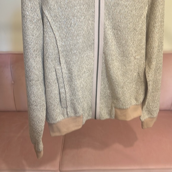 🟢 💠NWT Mystree Sandstone Bomber Jacket - Picture 4 of 7